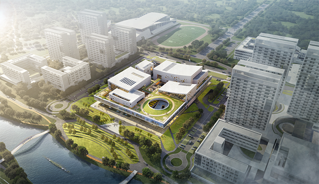 中裝建設中標華南理工大學廣州國際校區(qū)幕墻項目 助力打造全國唯一一個全部“新工科”學院校區(qū)